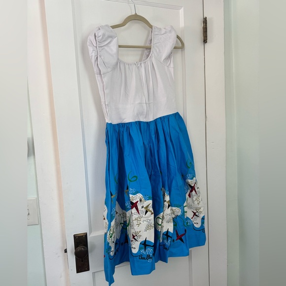 Pinup Couture Mary Blair Bon Voyage Dress XL - Picture 8 of 8